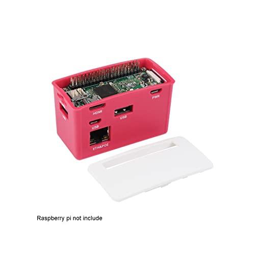 Coolwell Coolwell PoE Ethernet/USB HUB Box Compatible with Raspberry Pi Zero Series, with PoE/ETH/USB HUB HAT Inside, 802.3af-Compliant, Includes 3X USB 2.0 Ports
