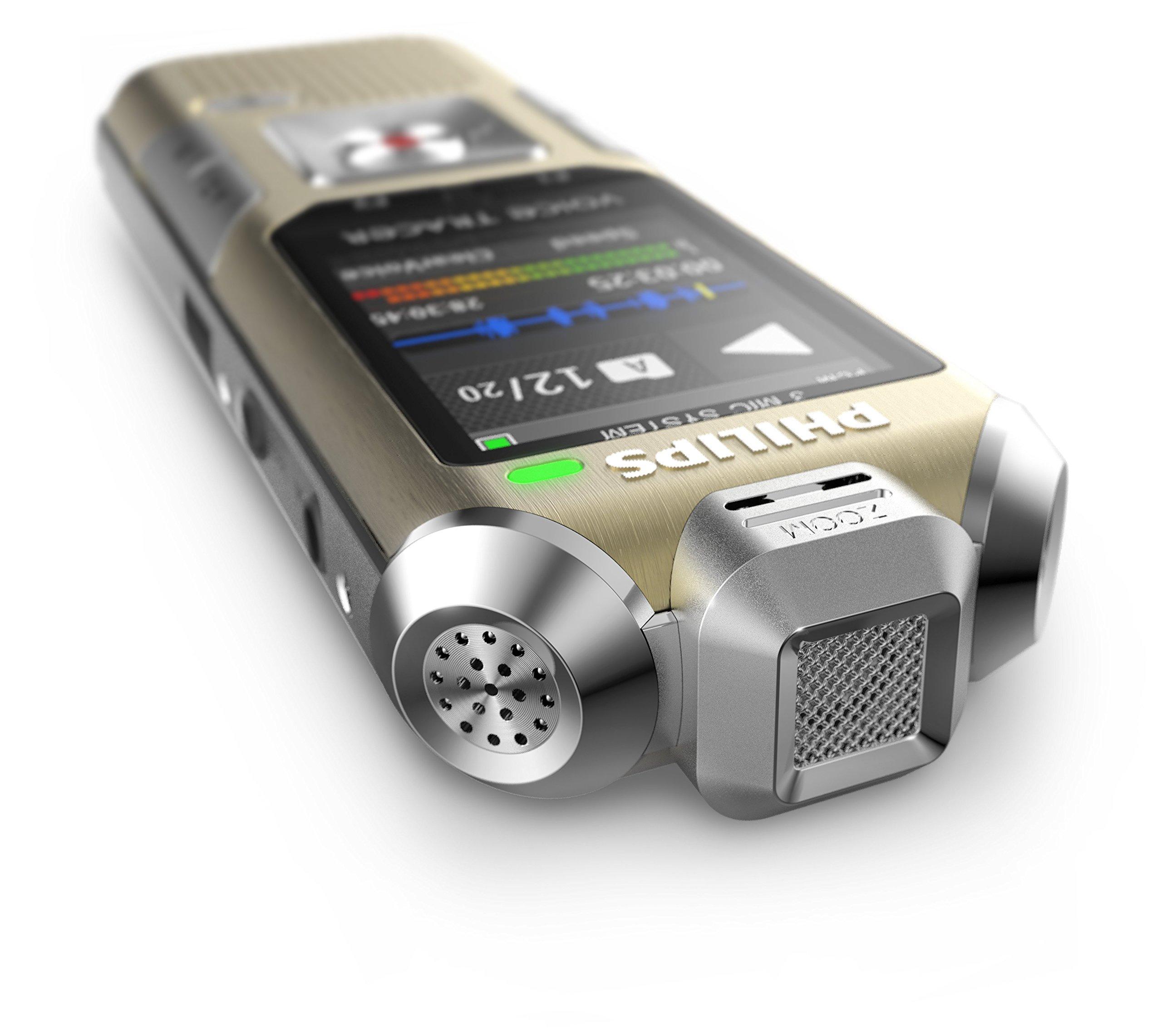 PHILIPS Philips Voice Tracer DCT6500 with 3 Mic High Fidelity Music Recording Including Wireless Remote