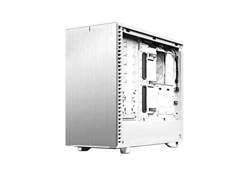 Fractal Design Fractal Design Define 7 White Brushed Aluminum/Steel E-ATX Silent Modular Tempered Glass Window Mid Tower Computer Case