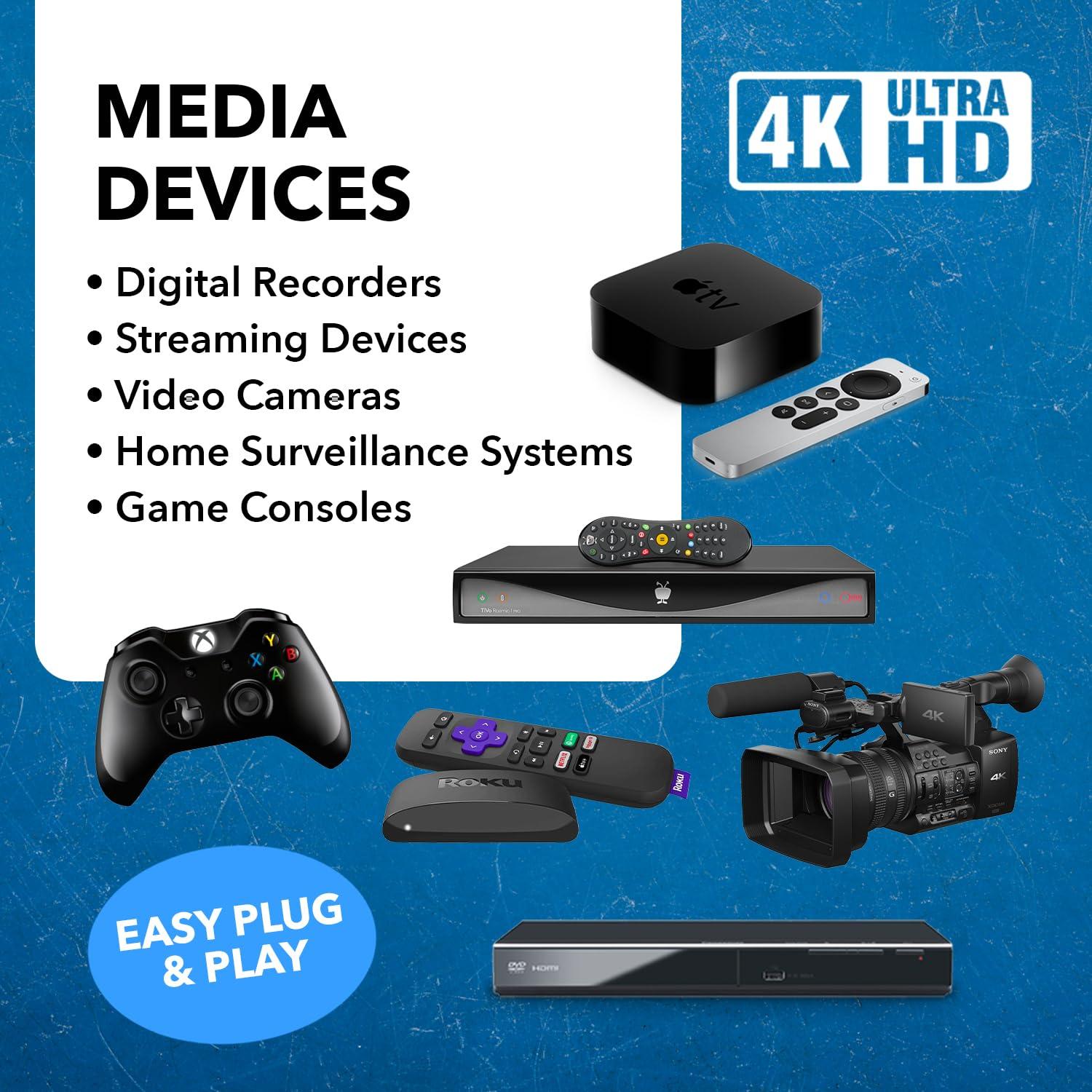 OREI OREI 1x2 HDMI Extender Splitter 4K by Multiple Over Single Cable CAT6/7 4K@60Hz 4:4:4 HDCP 2.2 with IR Remote EDID Management - Up to 115 Ft - Loop Out - Low Latency - Full Support