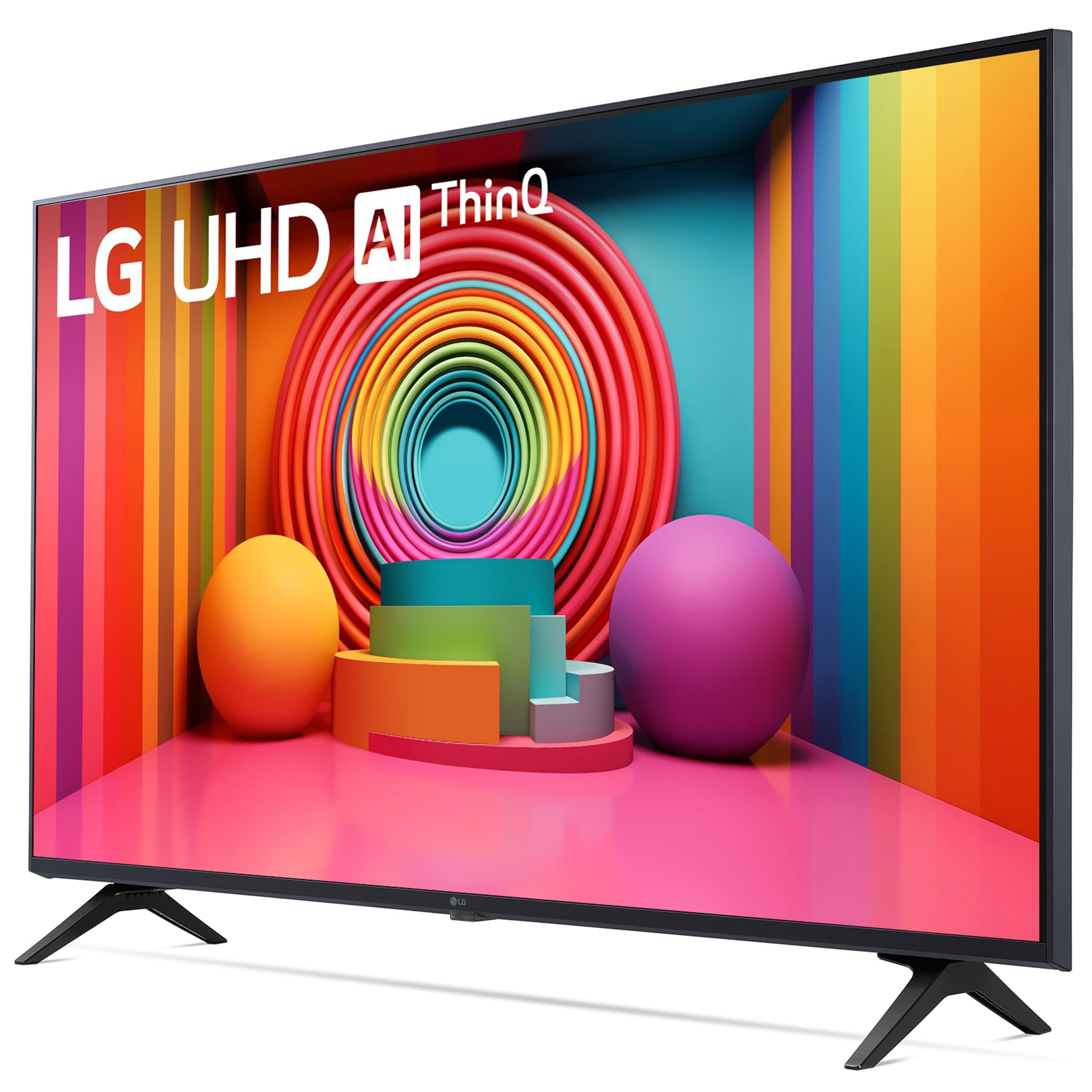 LG LG 43-Inch Class UT75 Series LED Smart TV 4K Processor Flat Screen with AI-Powered with Alexa Built-in 43UT7590PUA 2024 Model - (Renewed)