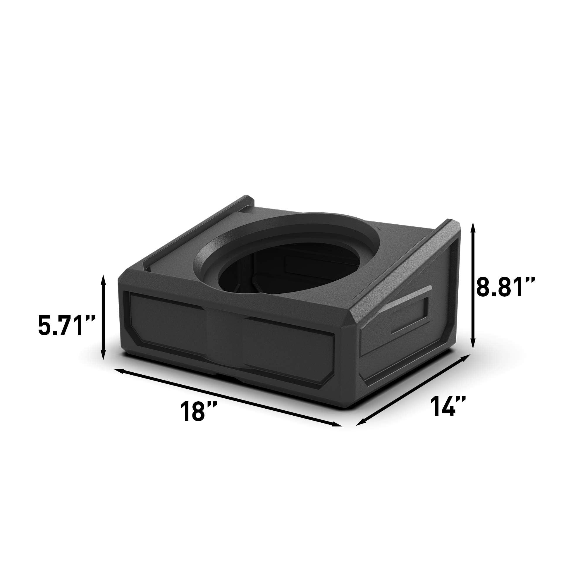 wet sounds Wet Sounds Zero 10 SUB KIT-S4 - Black, 4-Ohm 10" Zero Series Marine Subwoofer & Roto-Molded Loaded Subwoofer Enclosure