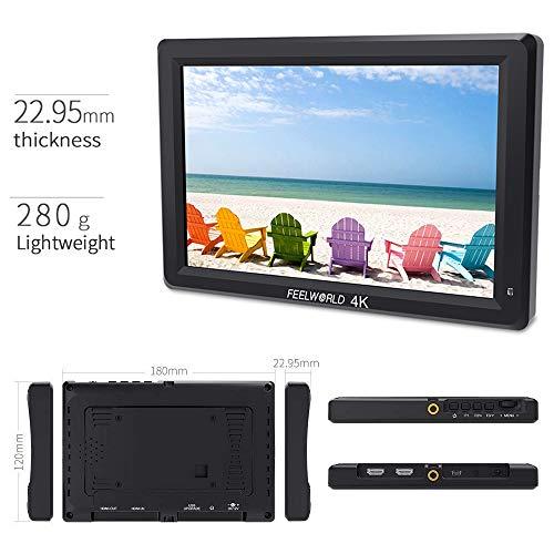 FEELWORLD FEELWORLD T756 7 Inch 4K HDMI Full HD 1920x1200 IPS On Camera Field Monitor