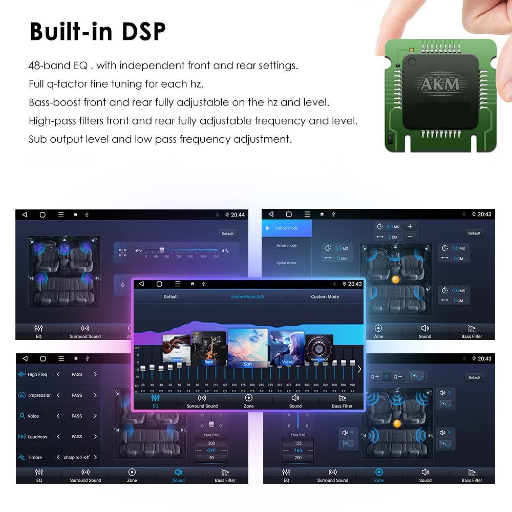 RoverOne RoverOne Car Radio GPS for Renault Clio 3 CLIO 3 2005-2014 Android Multimedia Player Navigation Stereo Bluetooth WiFi DSP CarPlay Android Auto