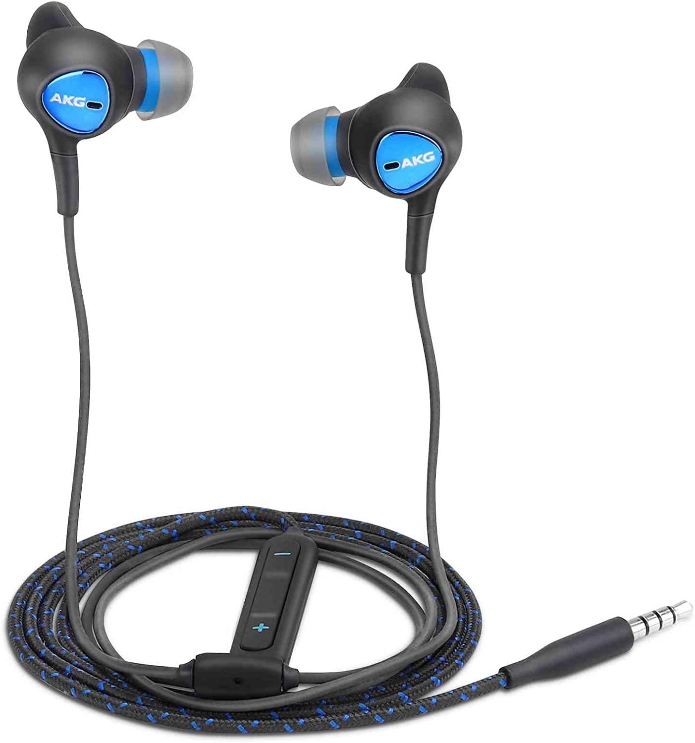 UrbanX Wired 3.5MM Jack Durable Earphones Earbuds w Microphone and Volume Control, Deep Bass Clear Sound Noise Isolating in Ear Headphones, Compatible with vivo Y70 Tuned by AKG