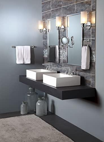 Moen Moen YB0818CH Arris 18-Inch Modern Single Towel Bar, Chrome