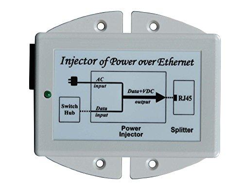 Tycon Power Systems Tycon Systems TP-POE-48GD 16.8W Gigabit POE Power Inserter - US Power Cord44; 48V