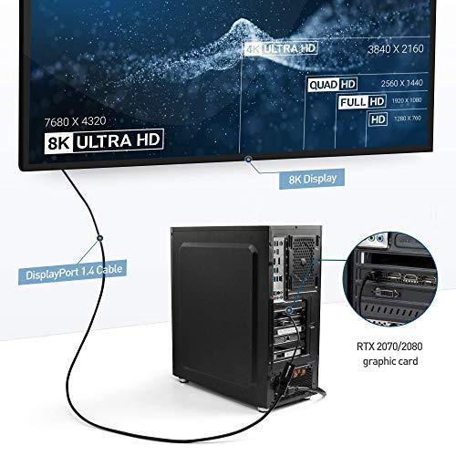 Cable Matters Cable Matters USB 3.0 KVM Switch DisplayPort 1.4 for 2 Computers, USB C to DisplayPort 1.4 Adapter, and USB C to USB Adapter Bundle