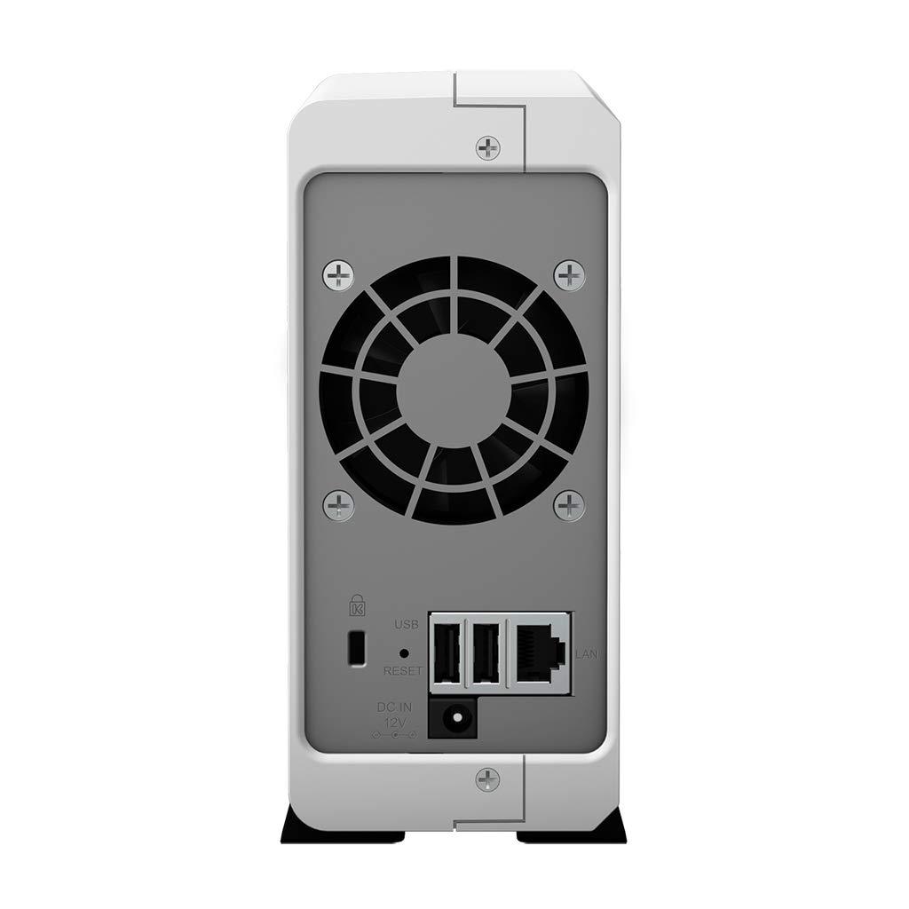 Synology Synology DiskStation DS120j NAS Server with Armada 800MHz CPU, 512MB Memory, 16TB HDD Storage, 1 x 1GbE LAN Port, DSM Operating System