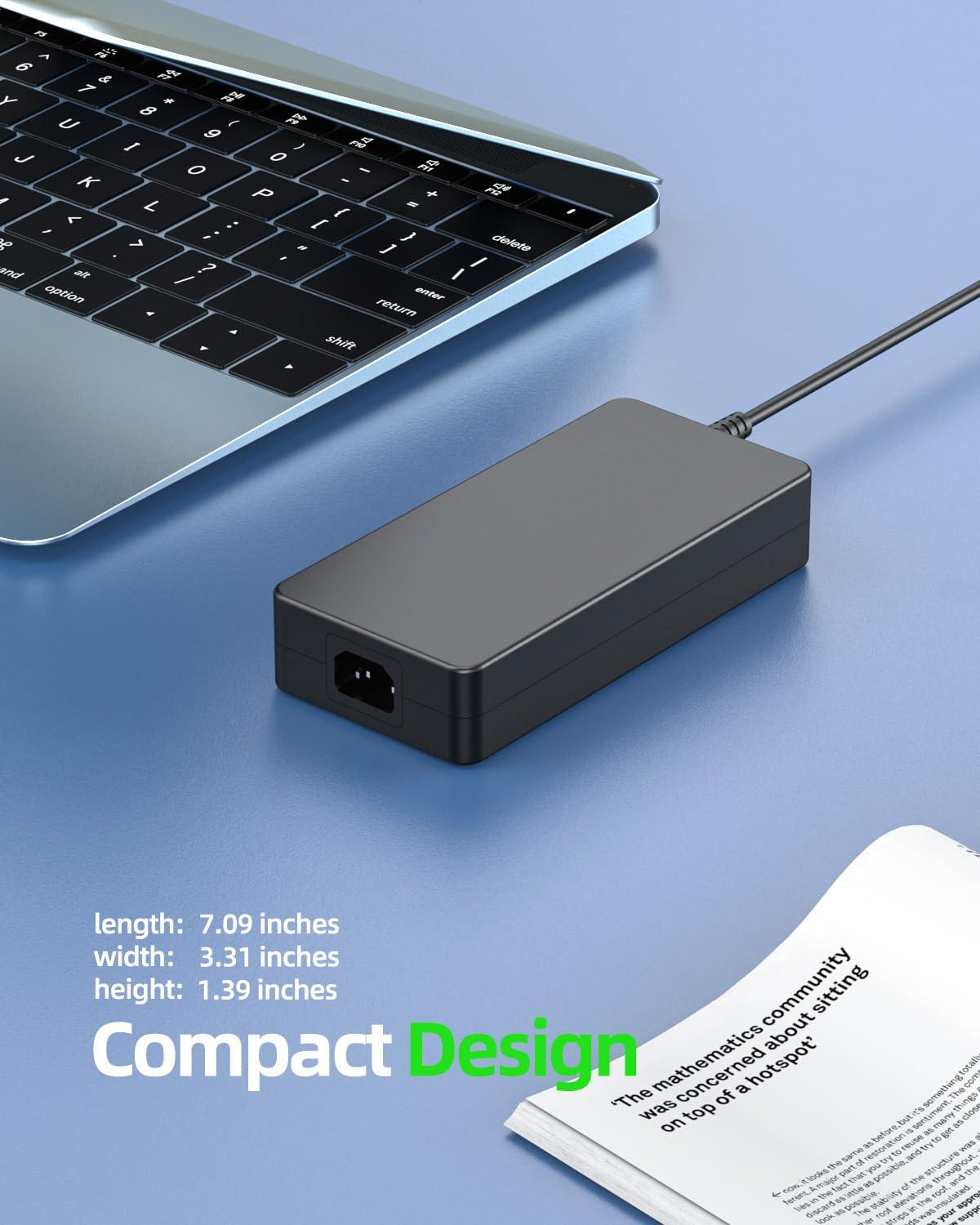 Dexpt 330W AC Charger Fit for Acer Predator Helios 16 / Predator Helios Neo 16 / Predator Helios 18 / Predator Helios Neo 18 Laptop Power Supply Adapter Cord