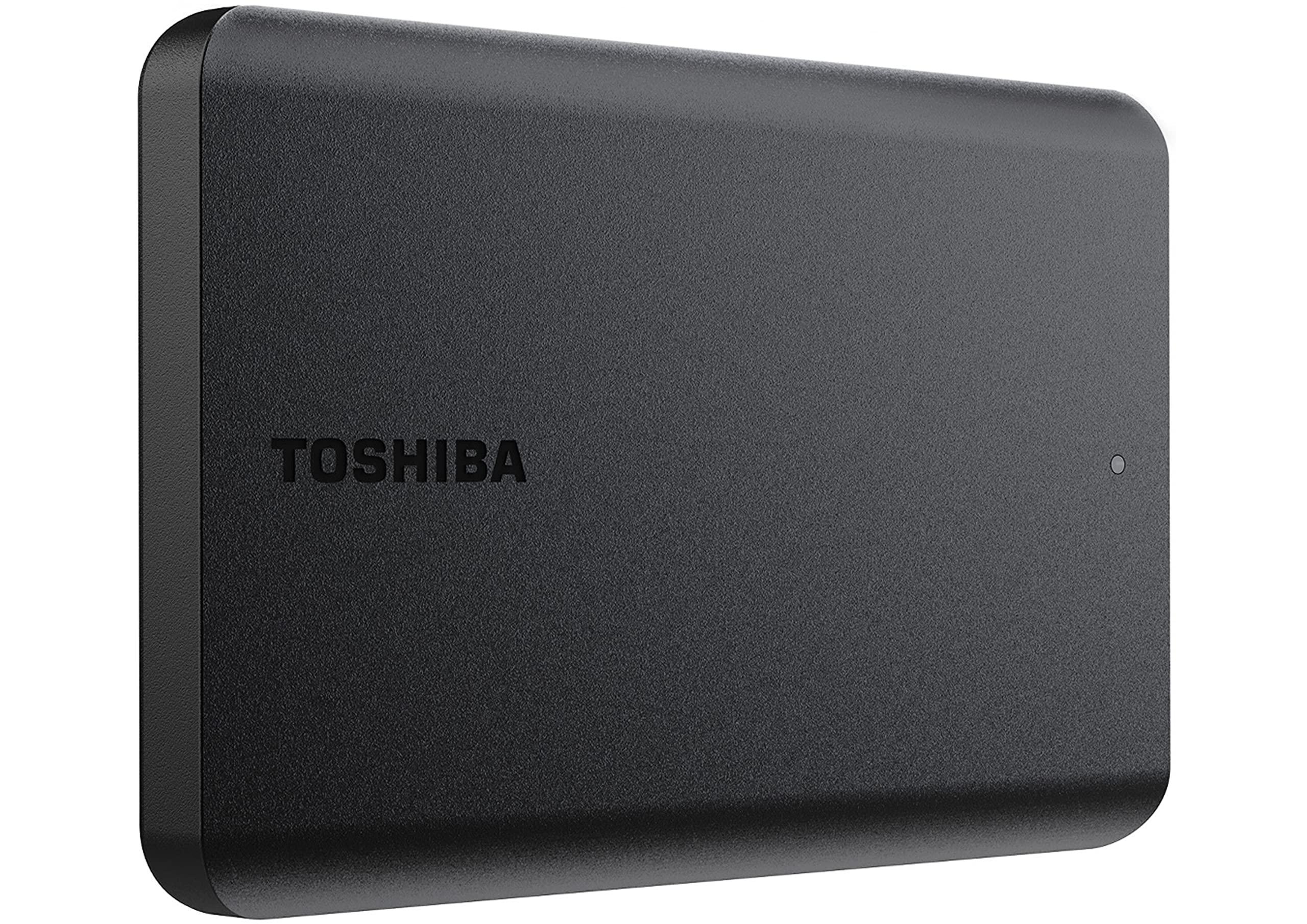 Toshiba Toshiba Canvio Basics 1TB Portable External Hard Drive USB 3.0, Black - HDTB510XK3AA & Turtle Beach Recon 50 Xbox Gaming Headset for Xbox Series X/S, Xbox One, PS5, PS4