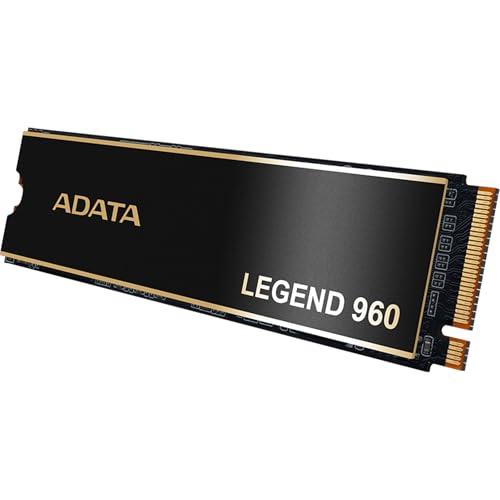 ADATA ADATA Legend 960 2TB PCIe Gen4 x4 NVMe 1.4 M.2 Internal Gaming SSD Up to 7,400 MB/s (ALEG-960-2TCS)