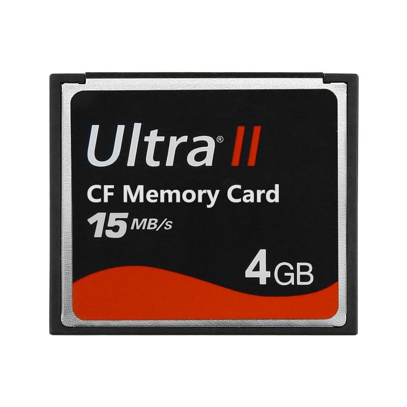 LILIWELL 4 GB Ultra II Compact Flash Memory Card 15MB/S (SDCFH-004G-A11) 4gb SLR Camera Card