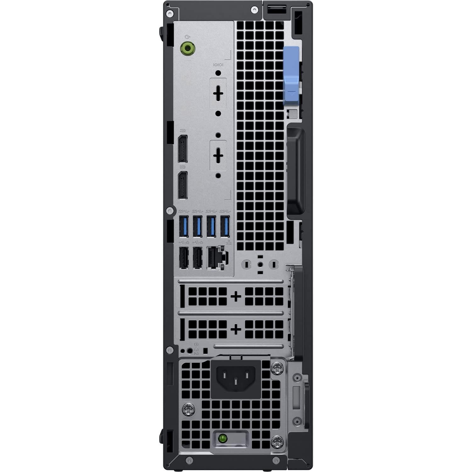 Dell Dell Optiplex 5060 Desktop Computer | Hexa Core Intel i7 (3.4) | 32GB DDR4 RAM | 250GB SSD Solid State | Windows 11 Professional | Home or Office PC, Black (Renewed)