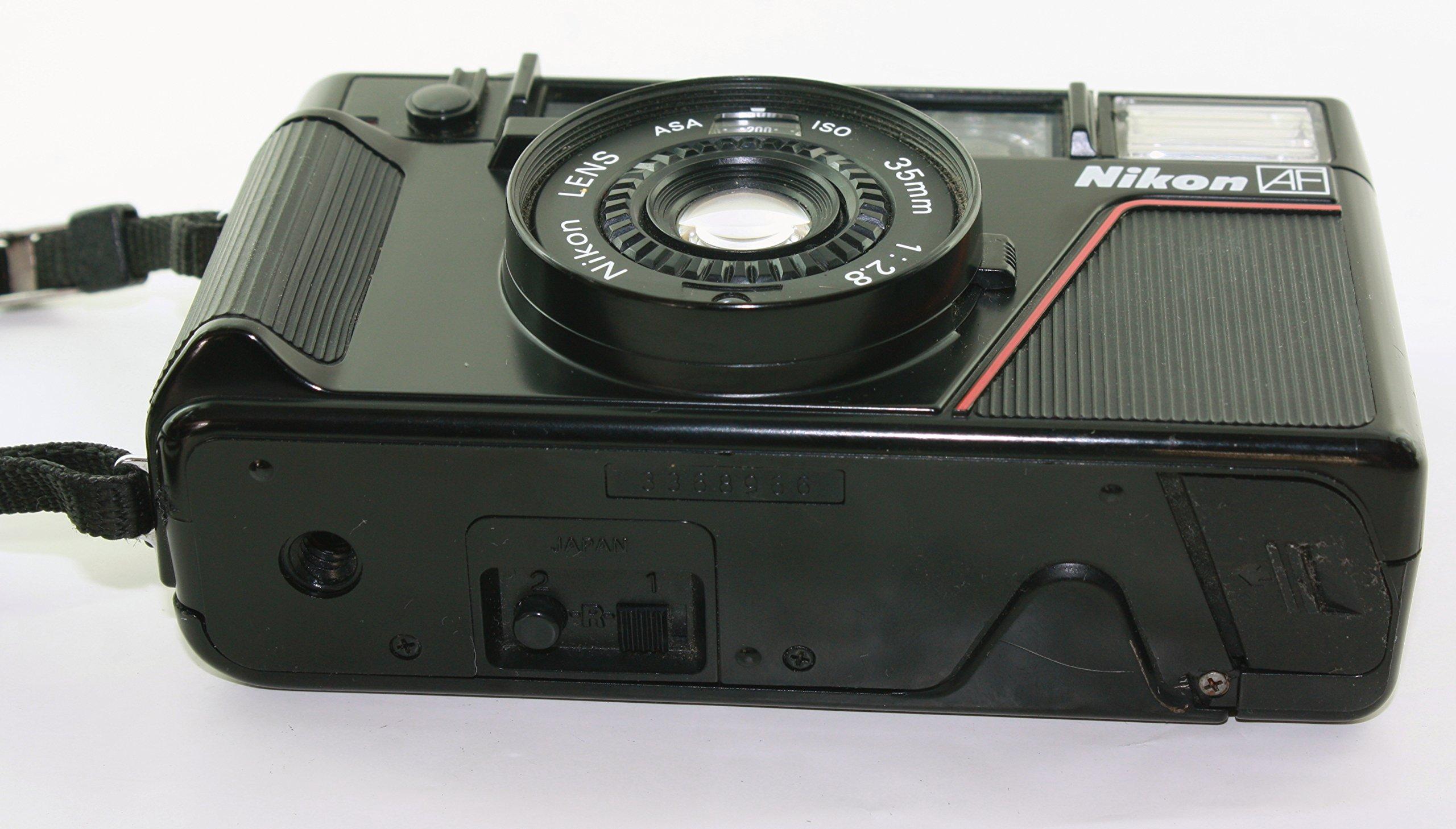 Nikon Nikon L35 AF One Touch L35AF Point and Shoot 35MM Film Camera Bulit-in Flash, AF lens, Film loader (Renewed)