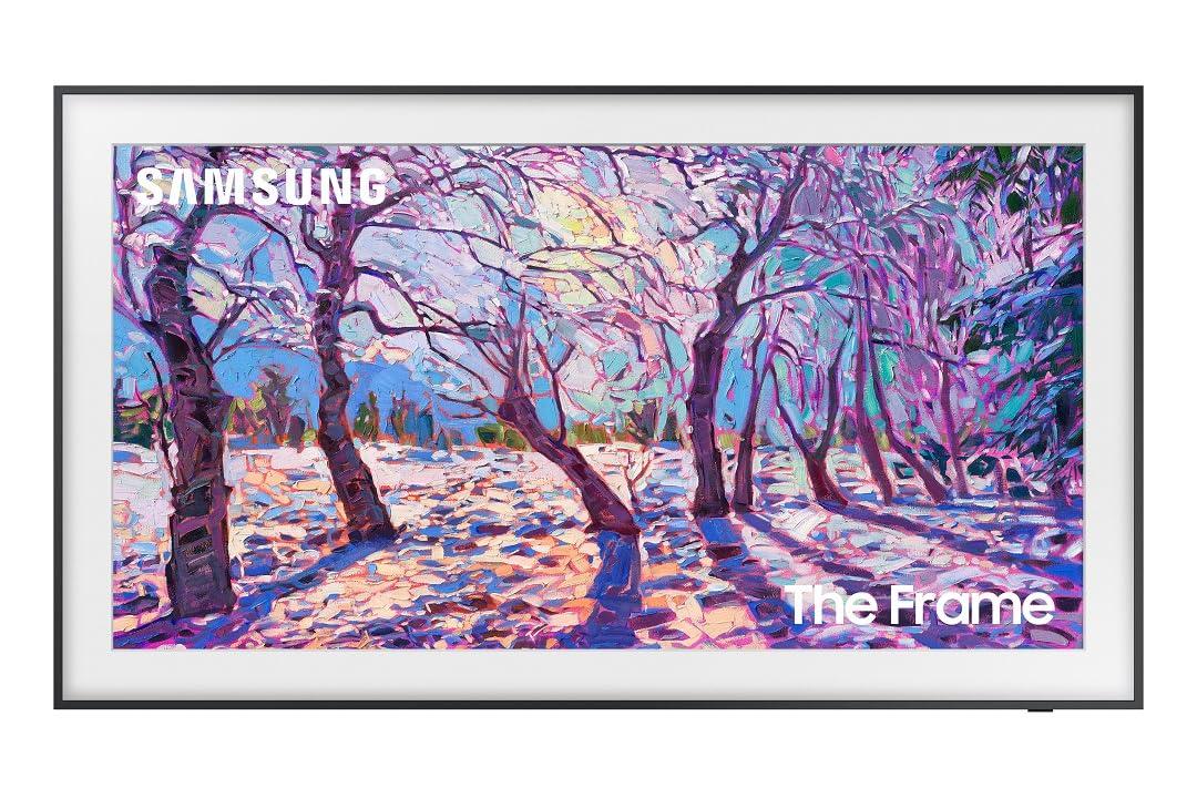 SAMSUNG SAMSUNG The Frame 32\'\' TV with Teak Bezel