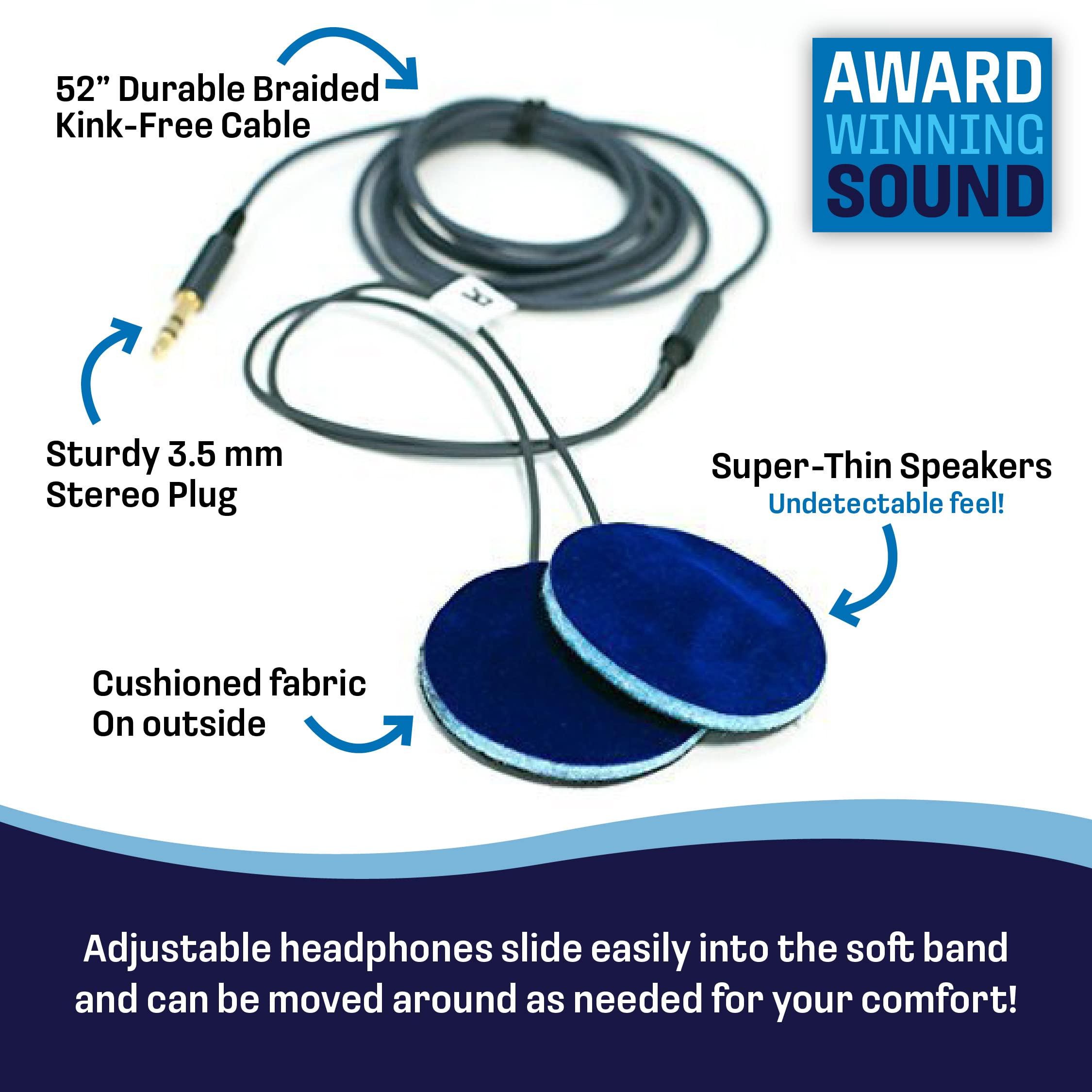 CozyPhones CozyPhones Kids Headphones Volume Limited with Thin Speakers & Super Soft Fleece Headband - Perfect Toddlers & Children\'s Earphones for Home, School & Travel - Fox