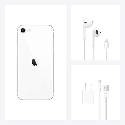 Apple New Simple Mobile Prepaid - Apple iPhone SE (128GB) - White [Locked to Carrier - Simple Mobile]
