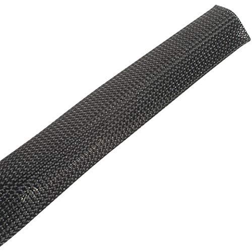 Techflex Techflex 1-1/2" Clean Cut Sleeving 25 ft. Black