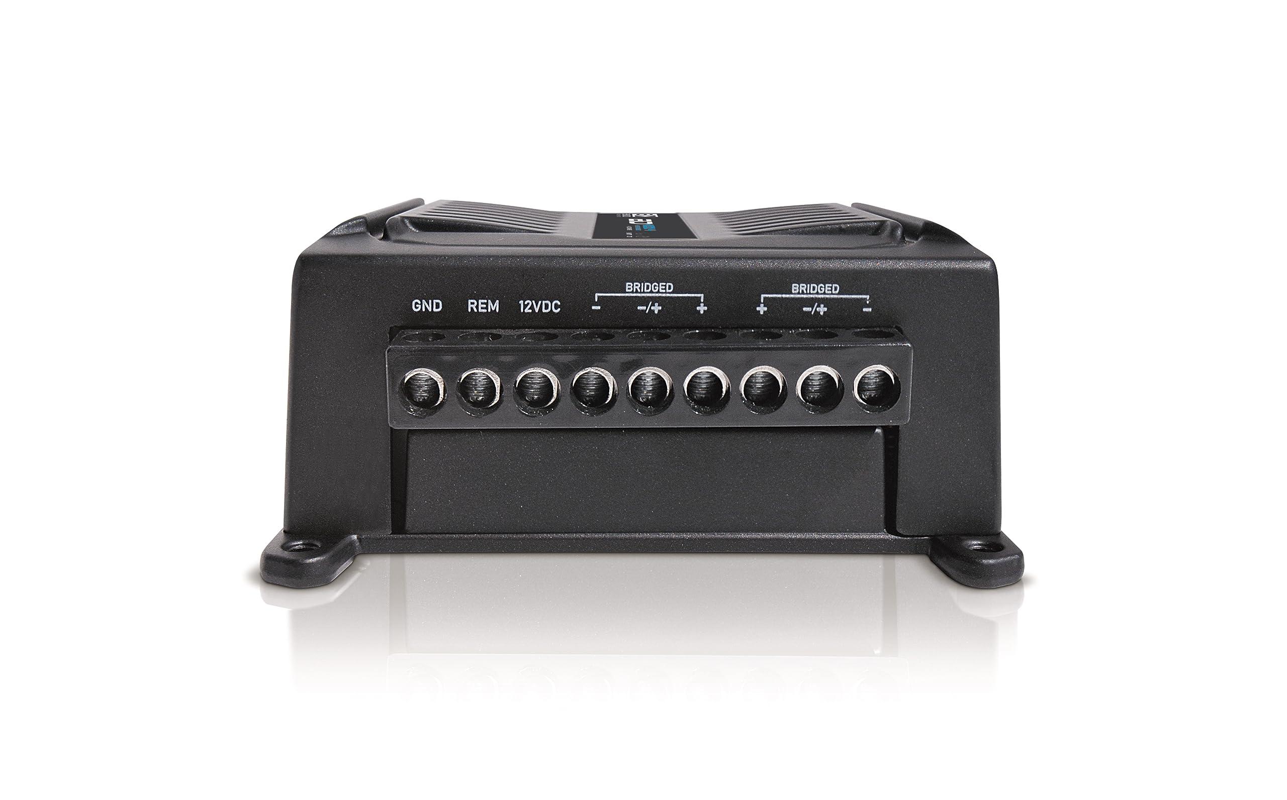 Banda Audioparts Banda Audioparts BD800.42OHM 800 Watts 4 Channel 2 Ohm Full Range Car Audio Amplfier 4 x 200 Watt Rms 4 Ohms Bridged - Black