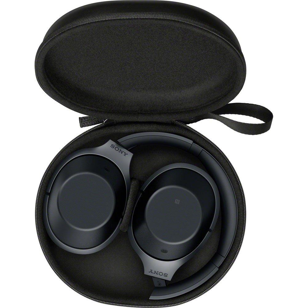 Sony Sony MDR-1000X/B Black Hi-Res Bluetooth Wireless Noise Cancelling Headphones (Renewed)