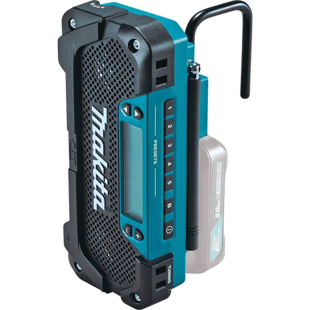 Makita Makita RM02 12V max CXT Lithium-Ion Cordless Compact Job Site Radio, Tool Only