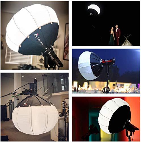 Aputure Aputure Lantern Softbox Soft Light Modifier,26inch, Quick-Setup Quick-Folding Aputure Space Light Upgraded for Aputure 300D Mark II 120D 120T 120D Mark II 300X and Other Bowens Mount Light