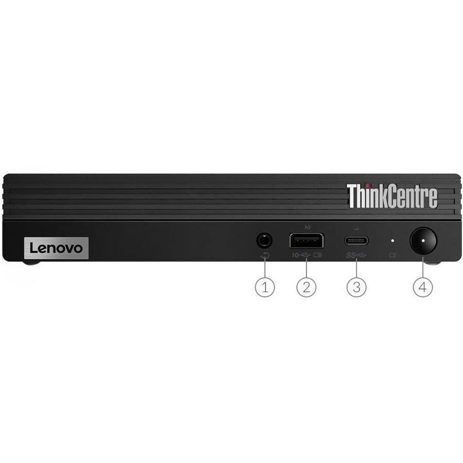 Lenovo Lenovo 2022 ThinkCentre M70q Gen 2 Desktop Computer - Intel Core i5 11th Gen I5-11400T Hexa-core (6 Core) 1.30 GHz - Tiny Black (16GB RAM | 256GB NVMe)