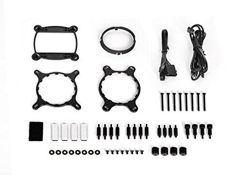 Thermaltake Thermaltake Floe 360mm, 16.8 Million Color Software Enabled (TT RGB Plus/Alexa/Razer Chroma), AMD (AM5/AM4)/Intel (LGA 2066/1200), AIO CPU Liquid Cooler CL-W158-PL12SW-A Black