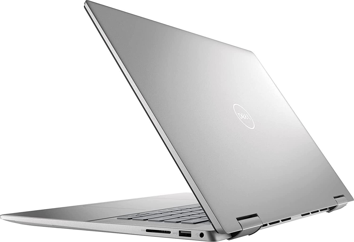 Dell Dell Inspiron 7620 2-in-1 Laptop, 16" FHD+ Touch Display, 12th Gen Intel Core i7-1260P, 64GB RAM, 2TB PCIe SSD, FHD Webcam, HDMI, Backlit KB, FP Reader, Wi-Fi 6, Windows 11 Home, Silver (Renewed)