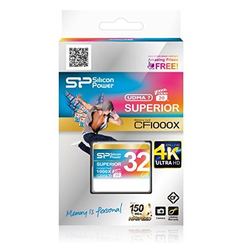 Silicon Power Silicon Power 32GB 1000x Compact Flash 32GB CompactFlash memory card