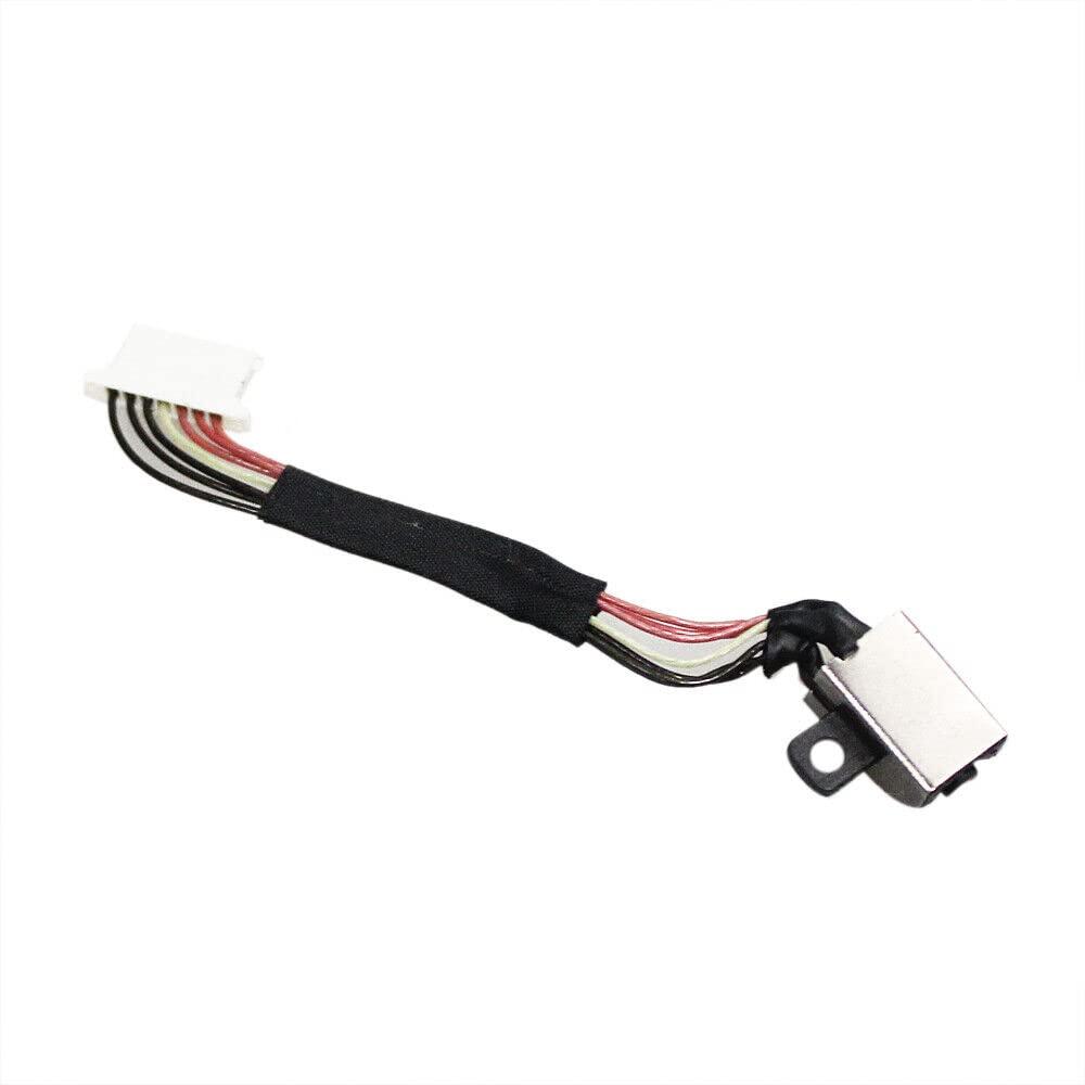 Zahara Zahara DC Power Jack with Cable Charging Port Replacement for Dell Vostro 14 5471 V8CT9 0V8CT9