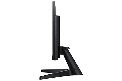 SAMSUNG SAMSUNG T37F Series 24-Inch FHD 1080p Computer Monitor, 75Hz, IPS Panel, HDMI, Display Port, VESA Compatible, 3 Yr WRNTY (LF24T374FWNXGO),Blue/Black