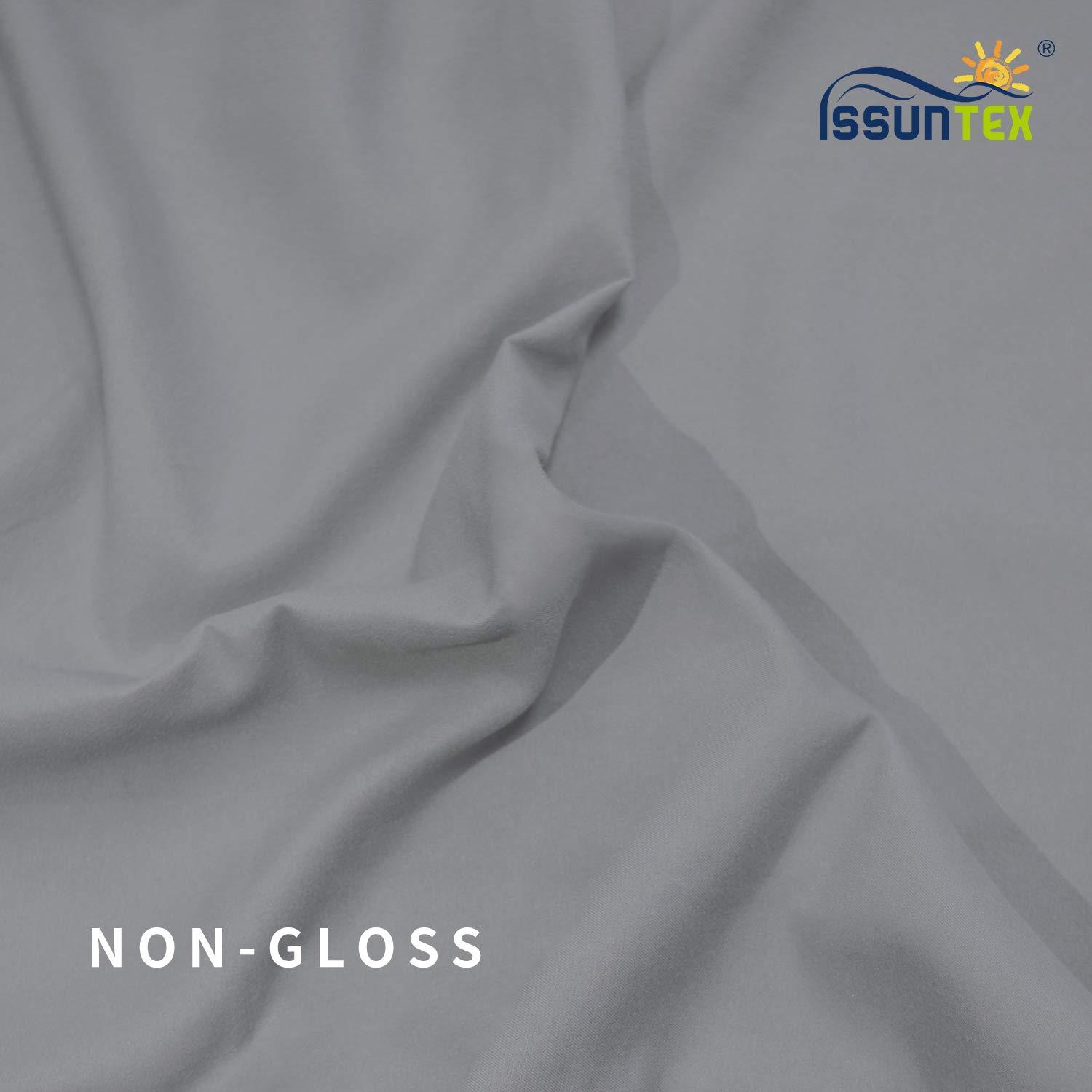 ISSUNTEX ISSUNTEX 10X12 ft Background Muslin Backdrop, Photo Studio, Collapsible High Density Screen for Video Photography and Television-Gray