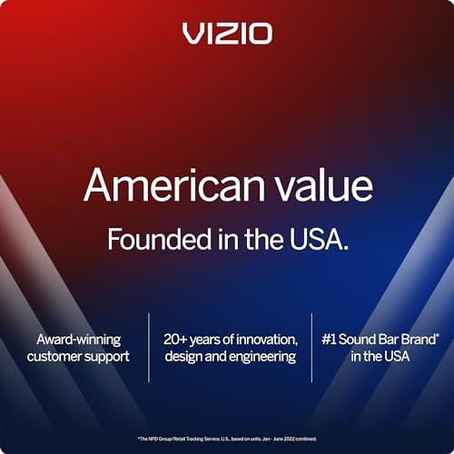 VIZIO VIZIO 43-inch Quantum 4K QLED HDR Smart TV w/Dolby Vision HDR, 120fps @1080p PC Gaming, WiFi 6, Bluetooth Headphone Capable, Apple AirPlay, Google Cast Built-in (VQD43M-0801, New)