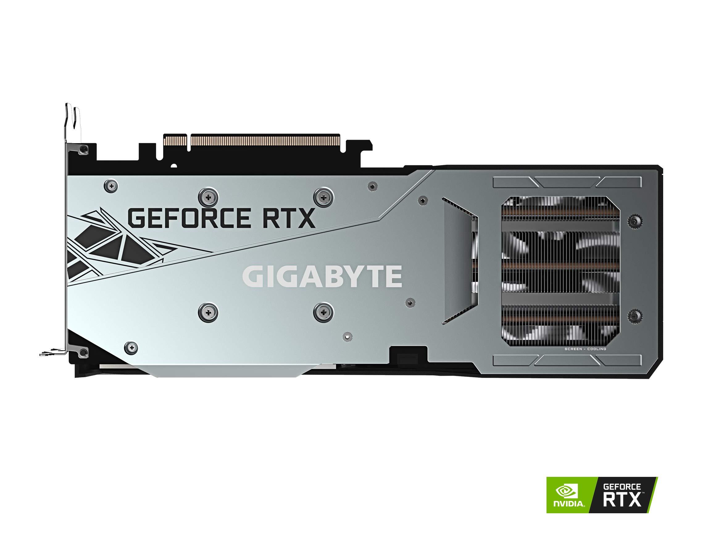 GIGABYTE GIGABYTE GeForce RTX 3060 Gaming OC 12G Graphics Card, 3X WINDFORCE Fans, 12GB 192-bit GDDR6, GV-N3060GAMING OC-12GD Video Card