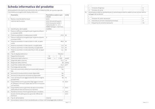 ASUS Computer Monitors