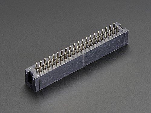 Adafruit Adafruit 1993 40 Pin Black Wire Connector - Wire Connectors (40 Pin, Black, Gold, 4.5 g, 58 mm, 12 mm)