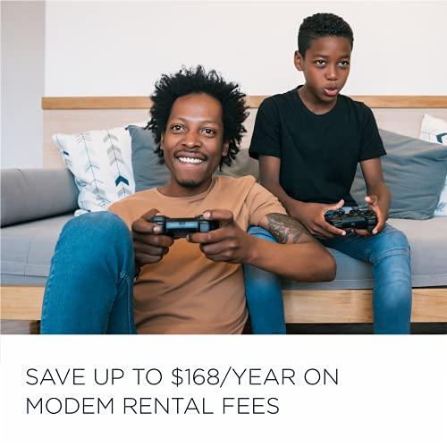 Motorola Motorola MB8600 DOCSIS 3.1 Cable Modem - Approved for Comcast Xfinity, Cox, and Charter Spectrum, Supports Cable Plans up to 1000 Mbps | 1 Gbps Ethernet Port