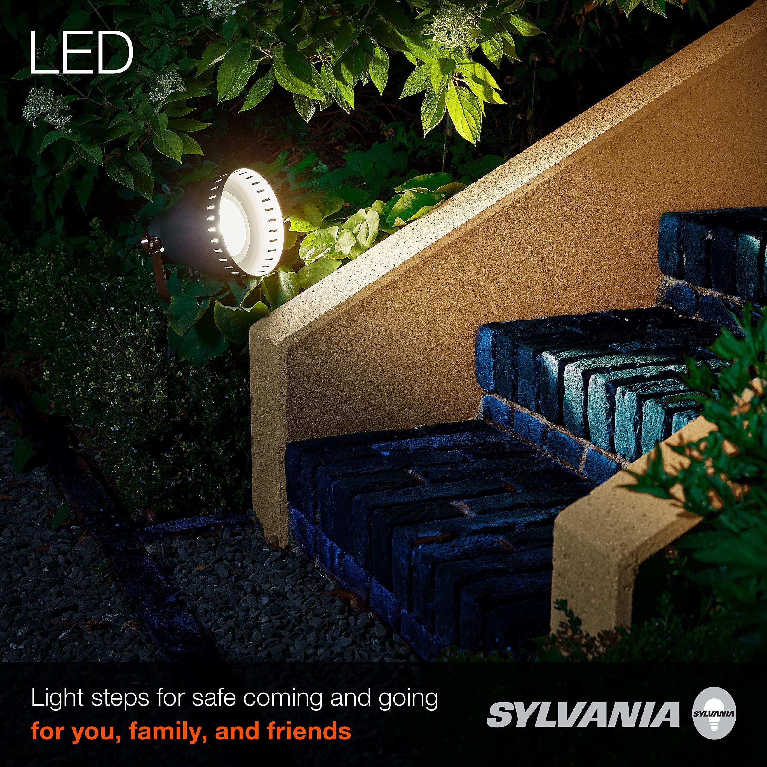 LEDVANCE SYLVANIA LED Motion Activated PAR38 LED Light Bulb, 100W = 11.5W, Indoor/Outdoor, 22 Year, Non-Dimmable, Wet Rated, Energy Star, 3000K, White 1 Pack (40195)