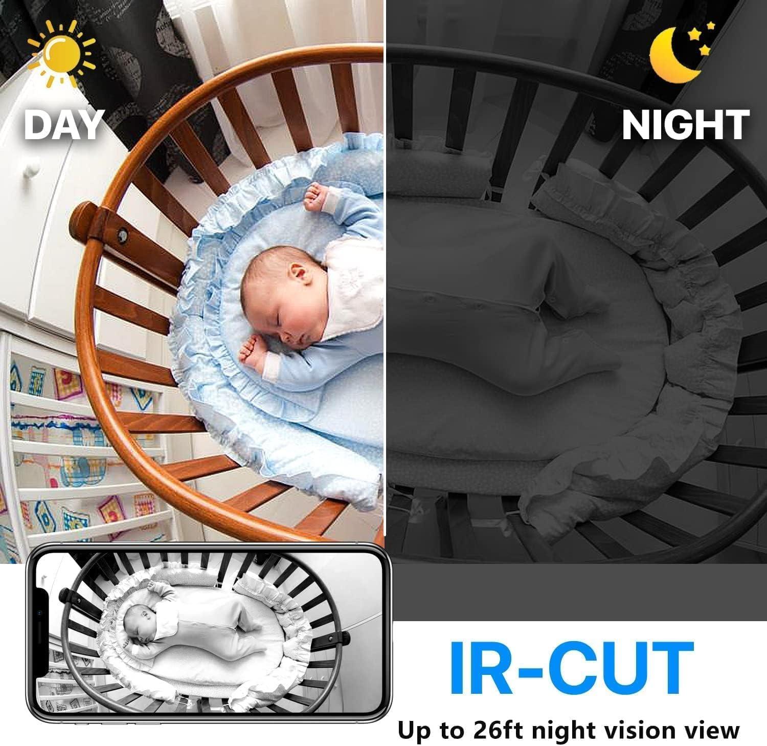 Rettru Smallest Wireless WiFi Camera,HD1080P Battery Camera Detector,Portable Camera,Mini Camera,Nanny Cam,Small Camera,Mini Spy Camera,Baby Monitor Camera,Pet Camera with Video Recording Live Feed APP