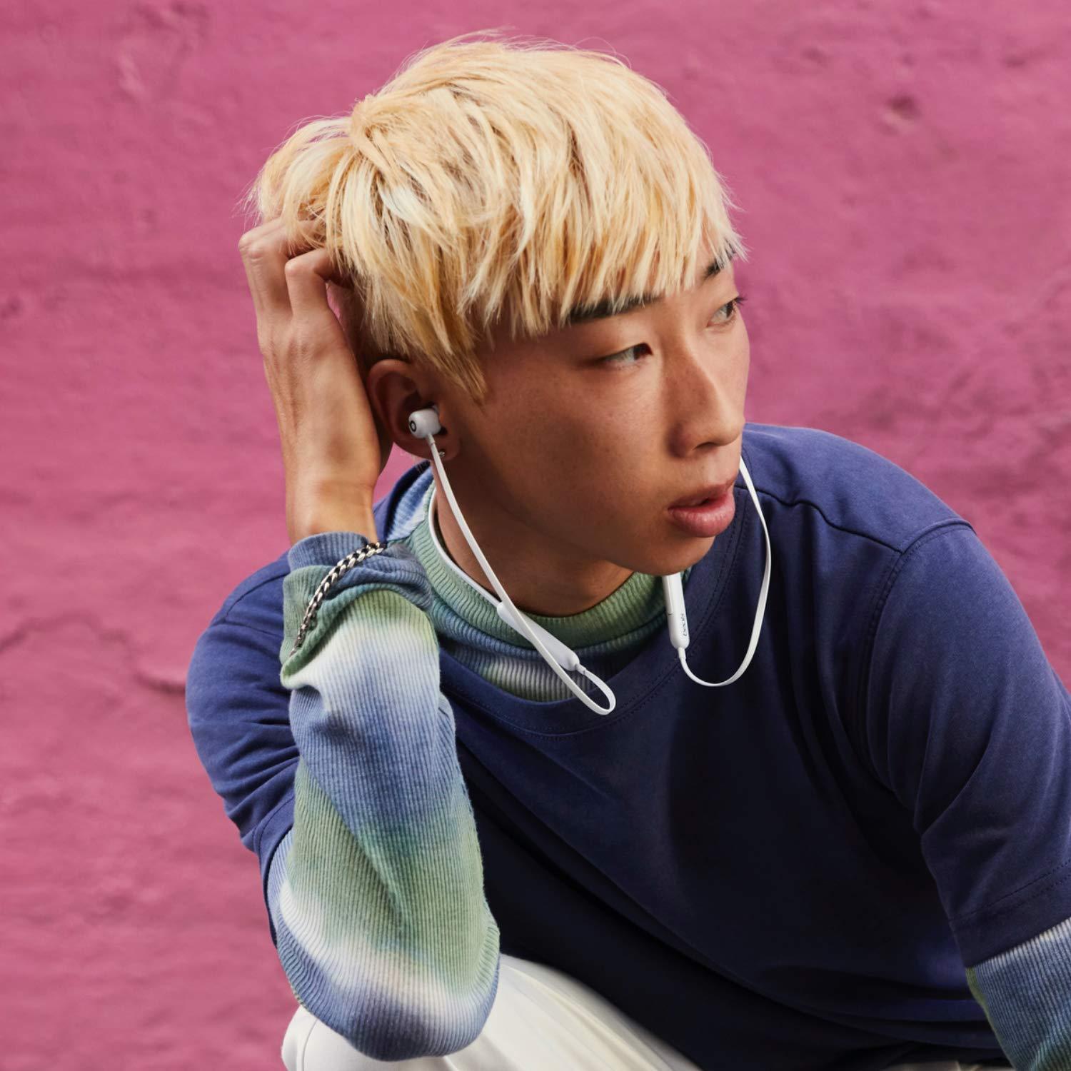 Beats Beats Flex Wireless Earbud Headphones with Built-in Microphone - Smoked Gray (Renewed)