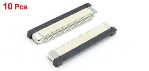uxcell uxcell 10 Pcs Single Row 0.5mm Pitch 40P Pin FPC FFC Connector for I/O Socket