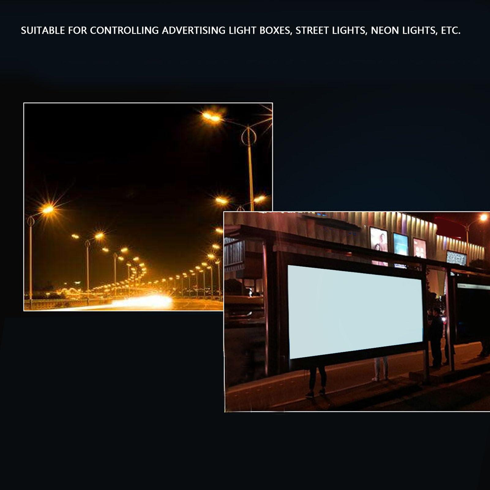 Dpofirs Programmable Digital Timer Switch for Pool Pumps, Heaters, Filters, 7-Day 28 ONOFF Timer Settings, AC85-265V LCD Display Digital Timer Switch with Waterproof Box