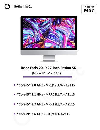 Timetec Timetec 32GB KIT(2x16GB) Compatible for Apple DDR4 2666MHz / 2667MHz for Mid 2020 iMac (20,1/20,2) / Mid 2019 iMac (19,1) 27-inch w/Retina 5K, Late 2018 Mac Mini (8,1) PC4-21333 /PC4-21300 MAC RAM