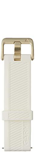 Garmin Garmin Quick Release Band, 20mm, White with Light Gold Hardware, Small/Medium