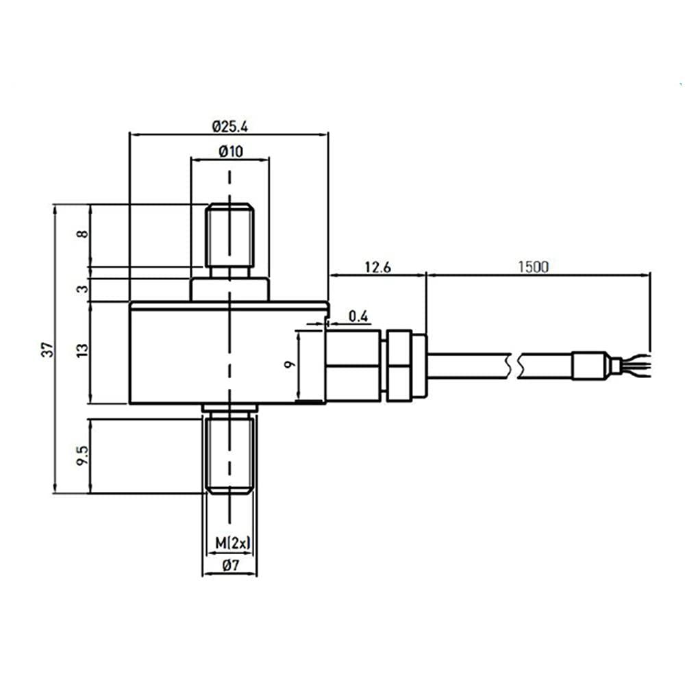 ATO.COM ATO Tension and Compression Load Cell, 500Kg
