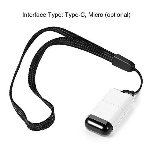 Acogedor Universal IR Remote Control Adapter for Android Smart Phone, OTG USB C Port Mini Mobile Phone Infrared Controller for Air Conditioner, Fan, Projector, TV, STB