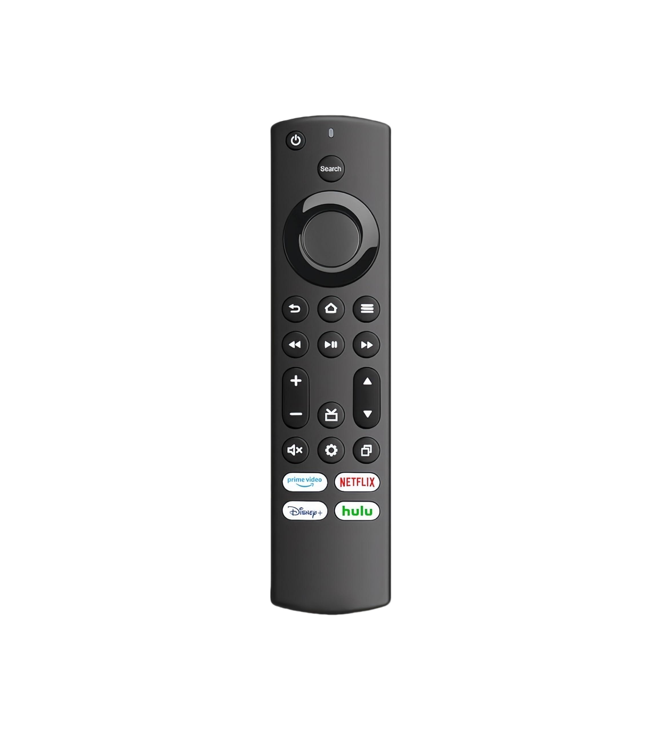 Nuliving Replacement Remote for Insignia, Toshiba, Pioneer Smart TV, Compatible with Fire Smart TV with 4 Shortcut Keys