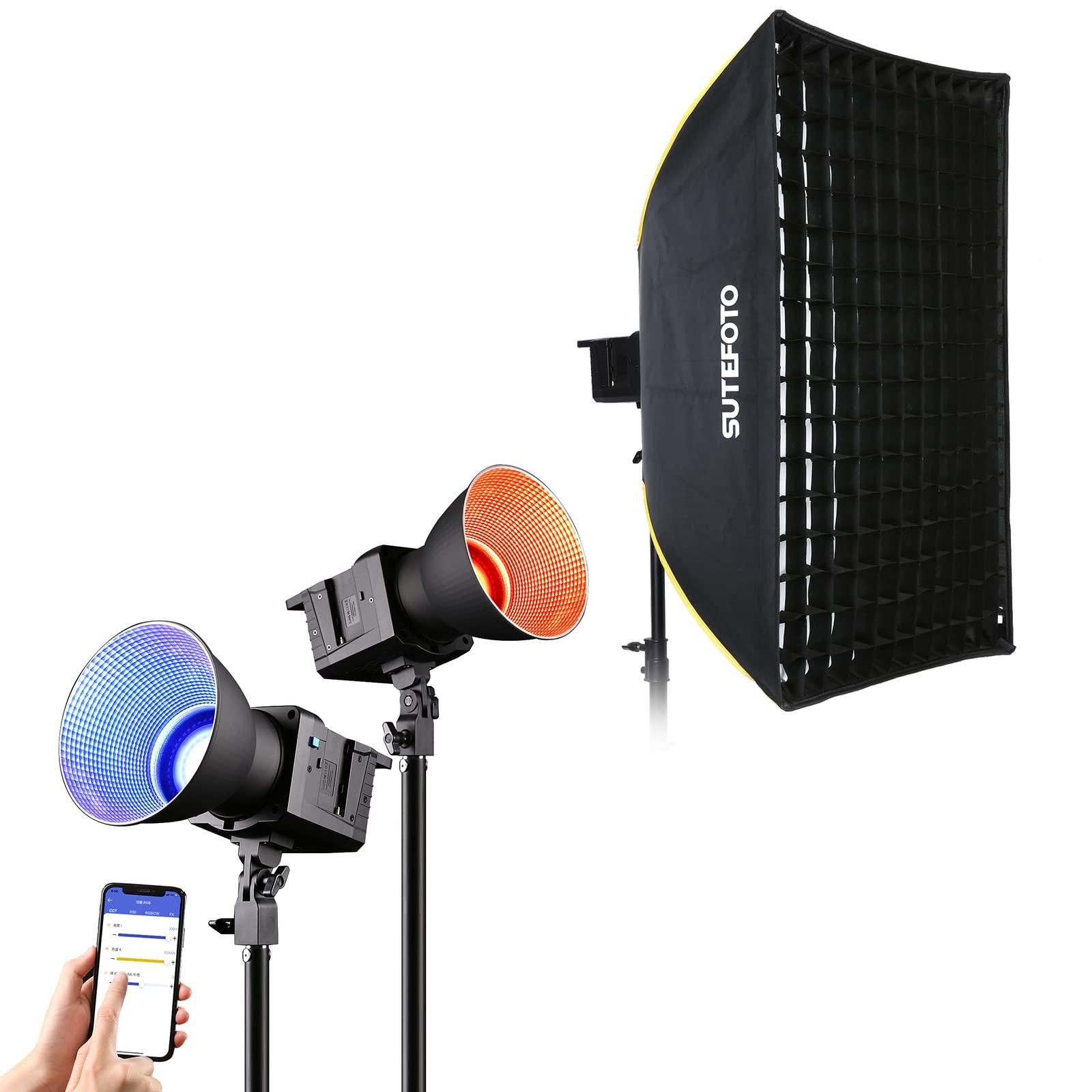 sutefoto Sutefoto P100-RGB Continuous Lighting & 36" Softbox